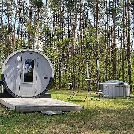 Agro Breza - Dom Z Kominkiem 20 Metrow Od Jeziora- Sauna Ogrodowa Lipusz