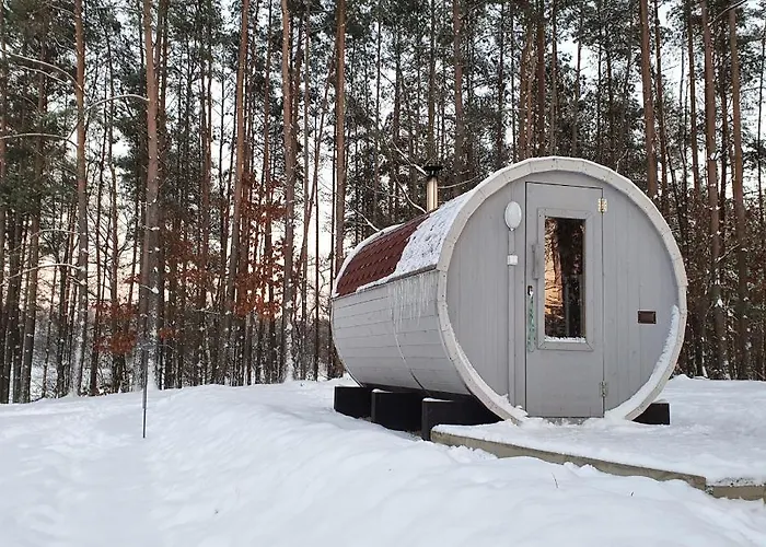 Agro Breza - Dom Z Kominkiem 20 Metrow Od Jeziora- Sauna Ogrodowa Villa Lipusz