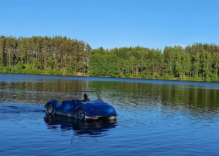 Agro Breza - Dom Z Kominkiem 20 Metrow Od Jeziora- Sauna Ogrodowa Lipusz