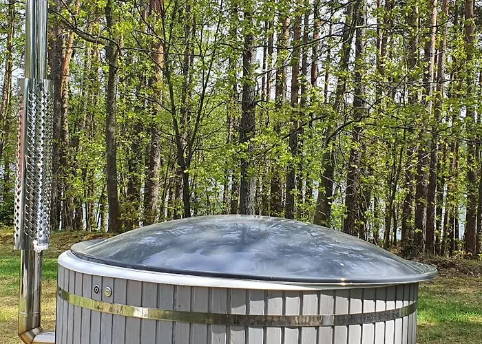 Agro Breza - Dom Z Kominkiem 20 Metrow Od Jeziora- Sauna Ogrodowa Villa Lipusz