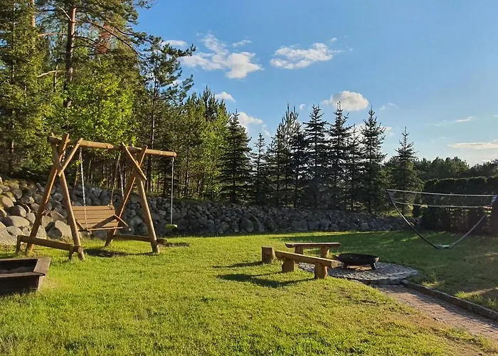 Agro Breza - Dom Z Kominkiem 20 Metrow Od Jeziora- Sauna Ogrodowa Villa Lipusz