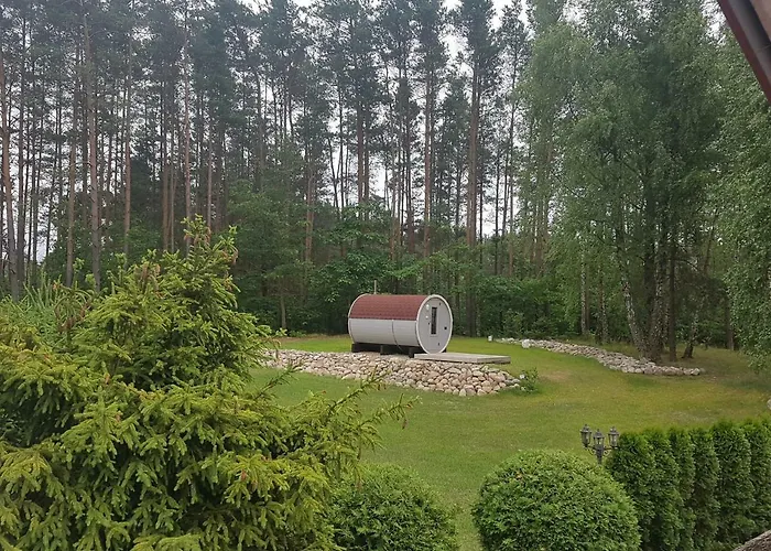 Agro Breza - Dom Z Kominkiem 20 Metrow Od Jeziora- Sauna Ogrodowa